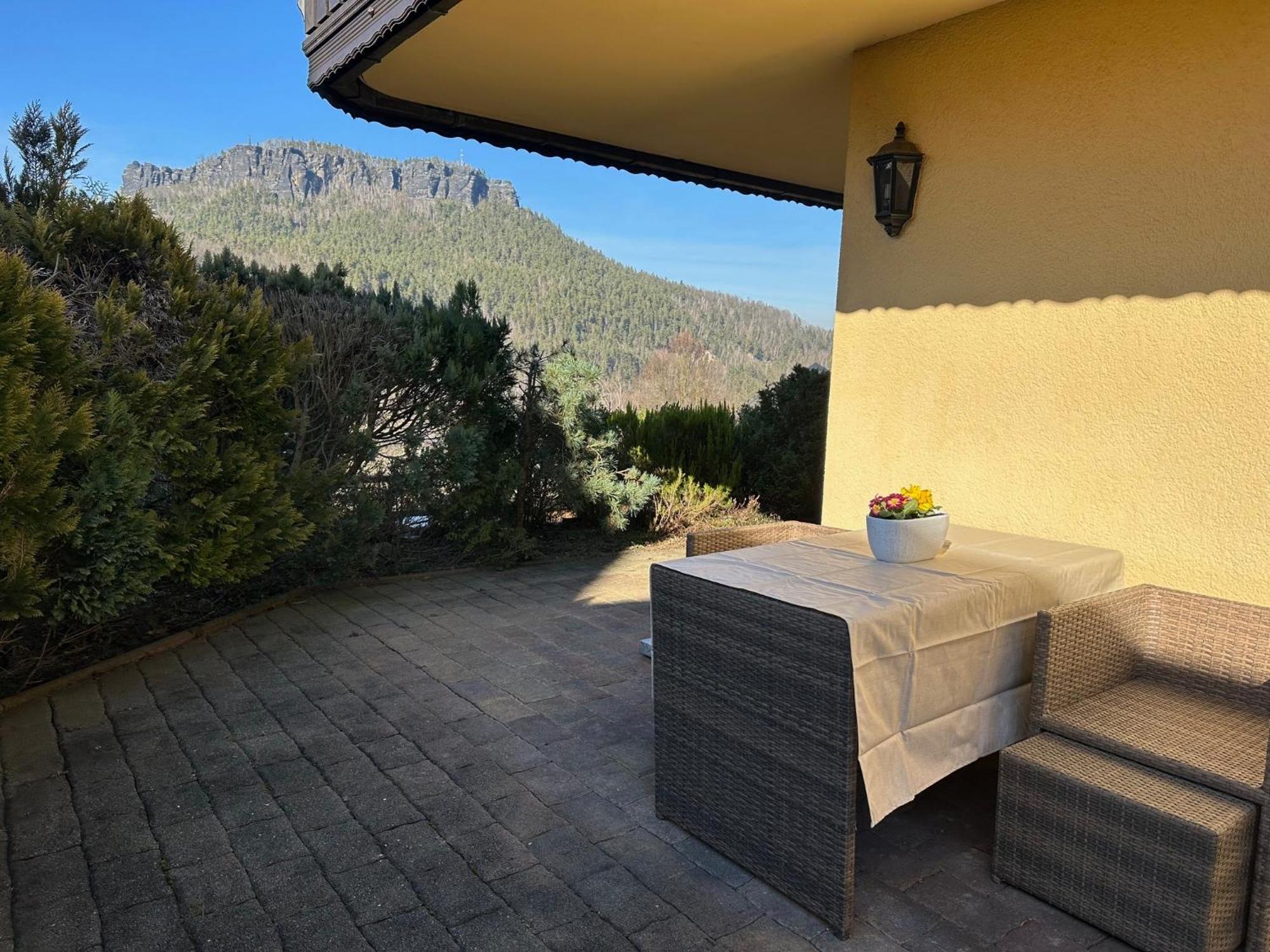 Ferienwohnung 1 Festungsblick Königstein an der Elbe Exteriér fotografie